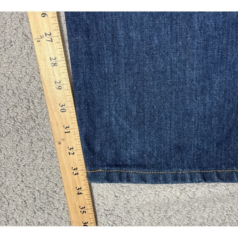 Vintage Levis 505 Orange Tab Jeans Mens Fit 38x33 Dark Wash Made in USA 1983 80s